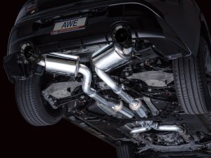 Nissan Z Performance Exhaust - AWE Tuning - Touring Edition Cat Back - Diamond Black - `23-`27 Nissan Z Performance Exhaust - AWE Tuning - Touring Edition Cat Back - Diamond Black - `23-`27